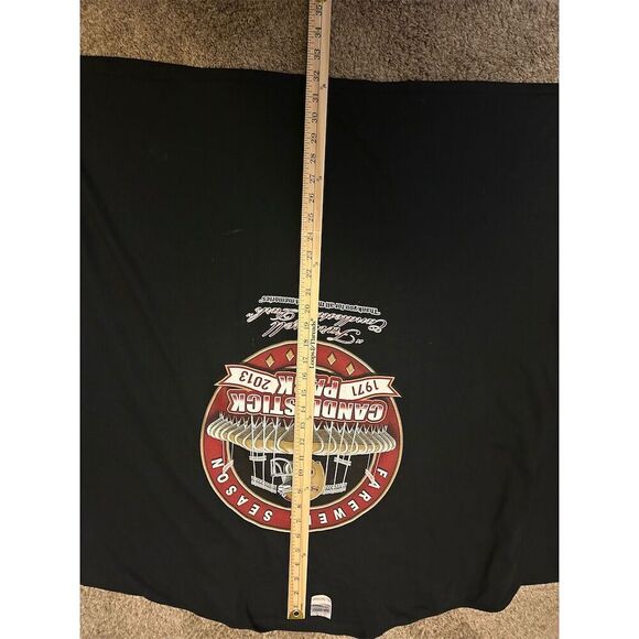 Candlestick Park Farewell Season Men's 4XL Black Graphic T-Shirt - Picture 6 of 8